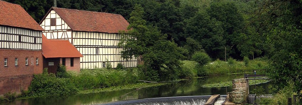 Historische Wassermühle in Betziesdorf